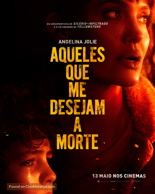 Those Who Wish Me Dead - Portuguese Movie Poster