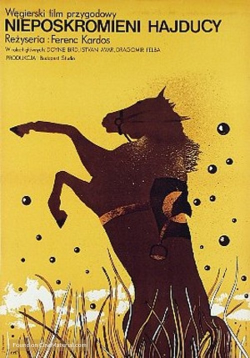 Hajd&uacute;k - Polish Movie Poster