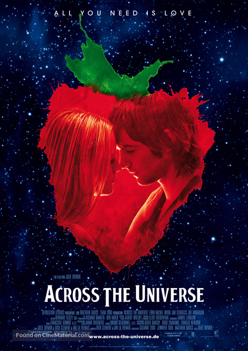 Across the Universe - German Movie Poster