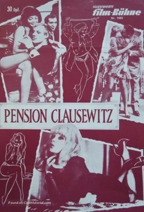 Pension Clausewitz - German poster