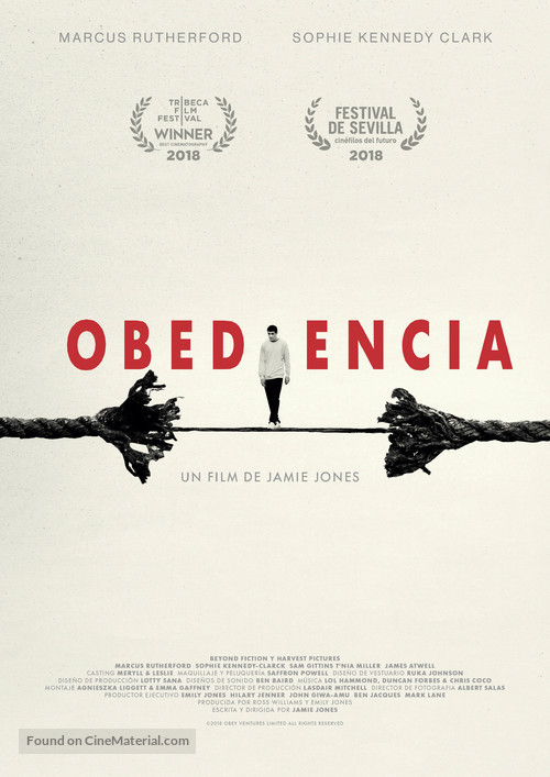 Obey - Spanish Movie Poster