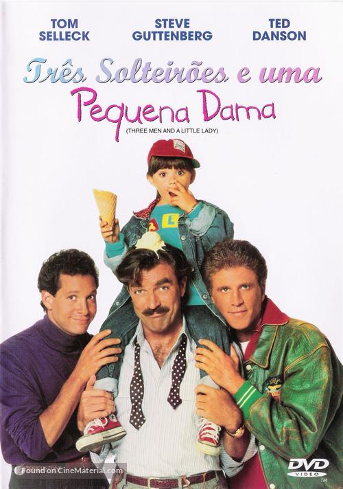 3 Men and a Little Lady - Brazilian Movie Cover
