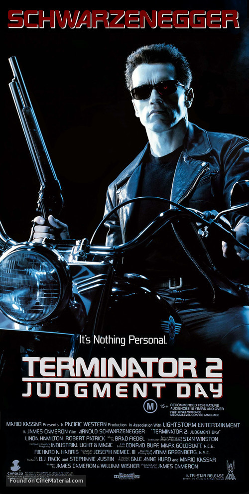 Terminator 2: Judgment Day - Australian Movie Poster