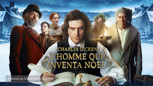 The Man Who Invented Christmas - French Movie Cover