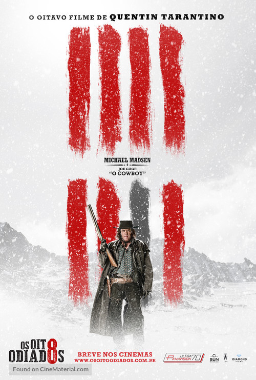 The Hateful Eight - Brazilian Movie Poster