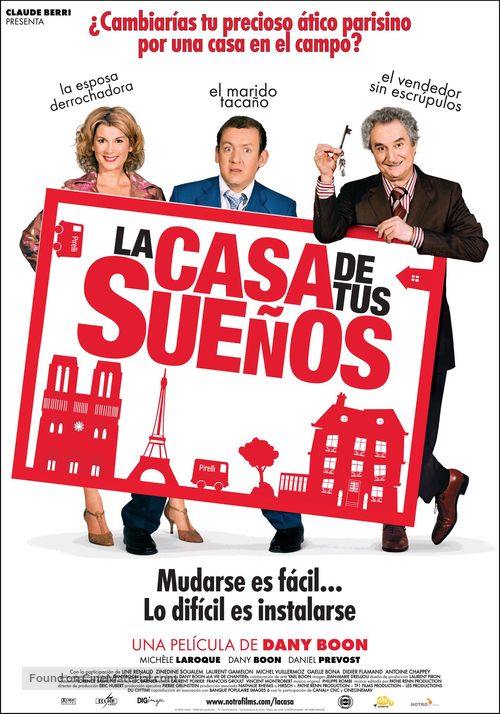 La maison du bonheur - Spanish Movie Poster