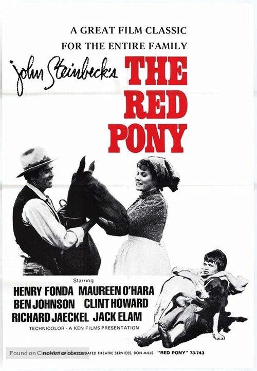 The Red Pony - Movie Poster