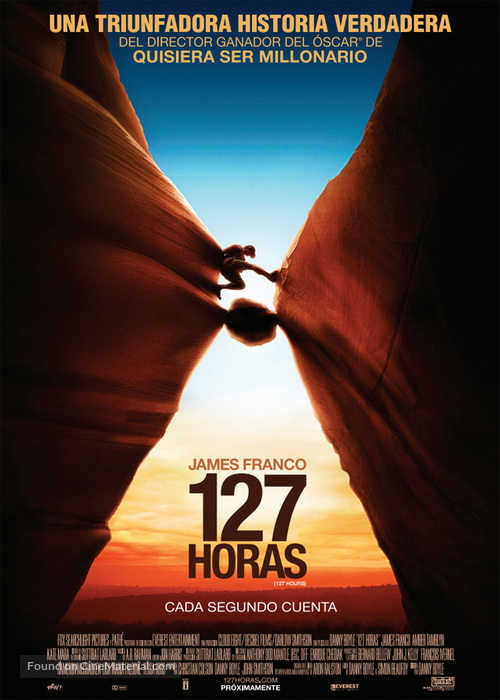 127 Hours - Mexican Movie Poster