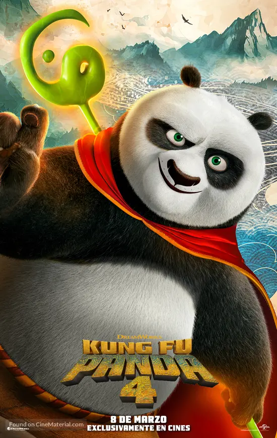 Kung Fu Panda 4 - Spanish Movie Poster