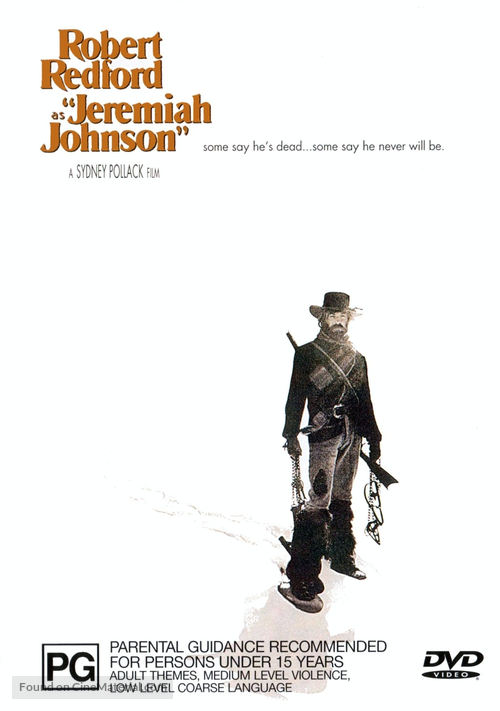 Jeremiah Johnson - Australian DVD movie cover