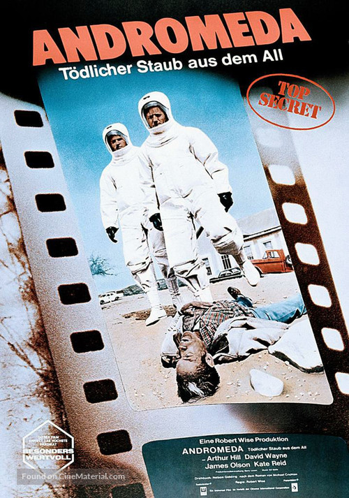 The Andromeda Strain - German Movie Poster