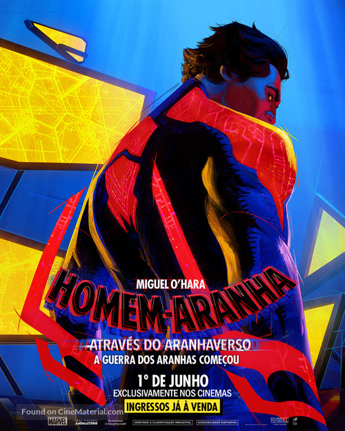 Spider-Man: Across the Spider-Verse - Brazilian Movie Poster
