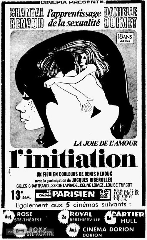 L&#039;initiation - poster