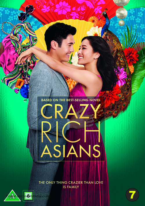 Crazy Rich Asians - Danish DVD movie cover