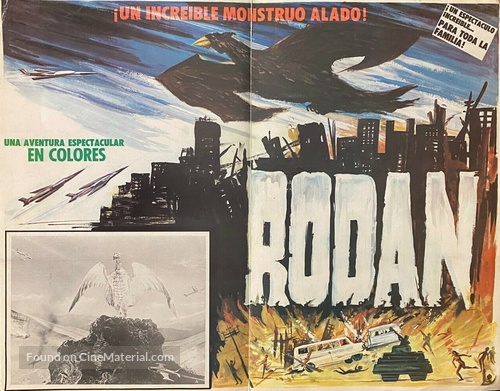 Sora no daikaij&ucirc; Radon - Mexican Movie Poster