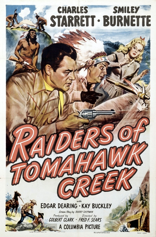 Raiders of Tomahawk Creek - Movie Poster