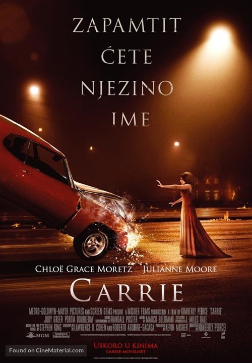 Carrie - Croatian Movie Poster