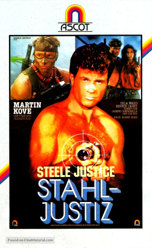 Steele Justice - German Movie Cover