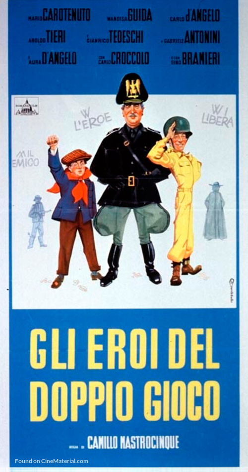 Gli eroi del doppio gioco - Italian Movie Poster