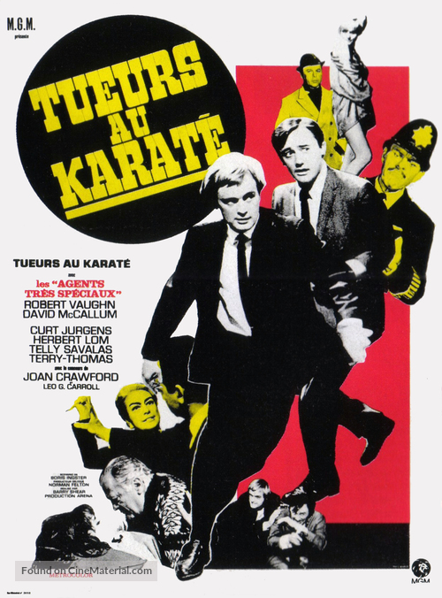 The Karate Killers - French Movie Poster