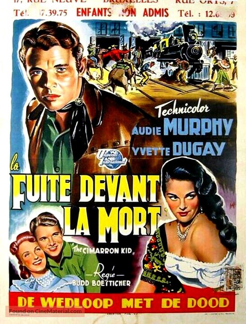 The Cimarron Kid - Belgian Movie Poster