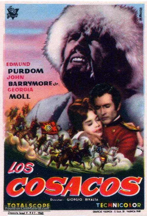 I cosacchi - Spanish Movie Poster