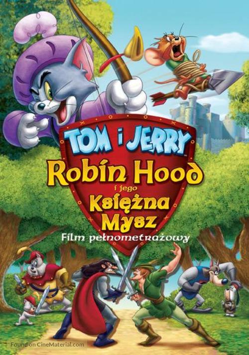 Tom and Jerry: Robin Hood and His Merry Mouse - Polish Movie Cover