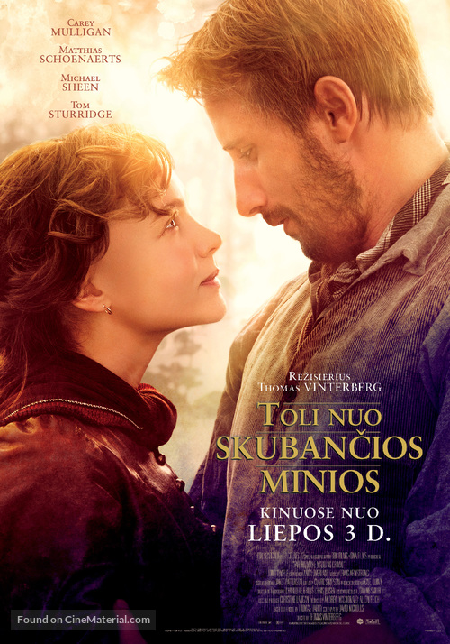 Far from the Madding Crowd - Lithuanian Movie Poster