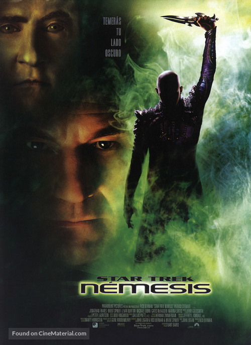 Star Trek: Nemesis - Spanish Movie Poster