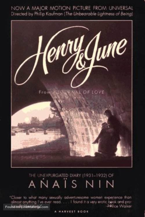 Henry &amp; June - Movie Poster