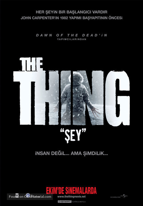 The Thing - Turkish Movie Poster