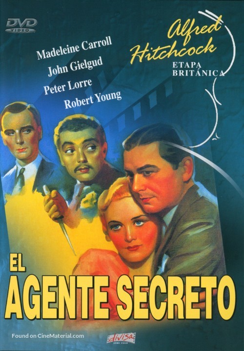 Secret Agent - Spanish DVD movie cover