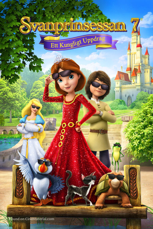 The Swan Princess: Royally Undercover - Swedish Movie Cover