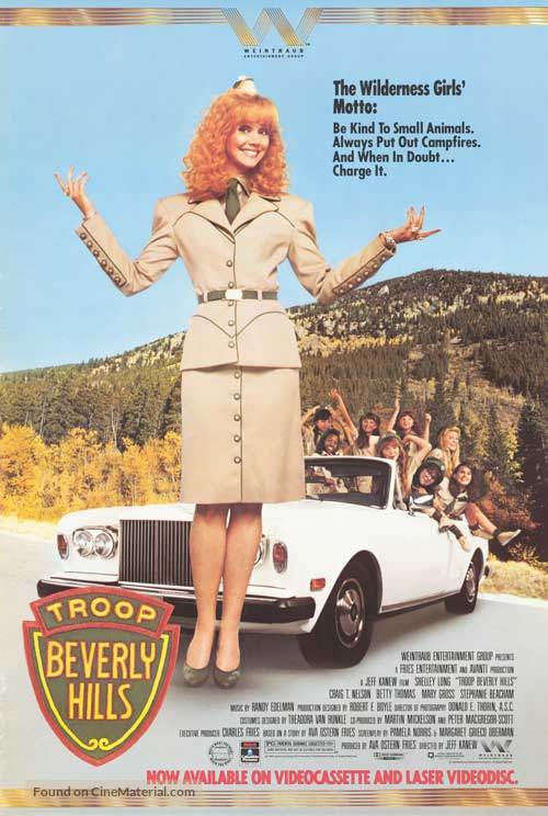 Troop Beverly Hills - Video release movie poster