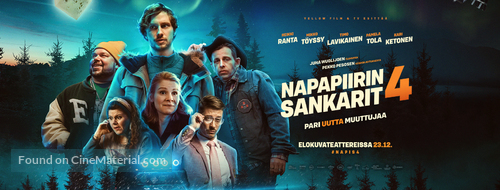 Napapiirin sankarit 4 - Finnish Movie Poster