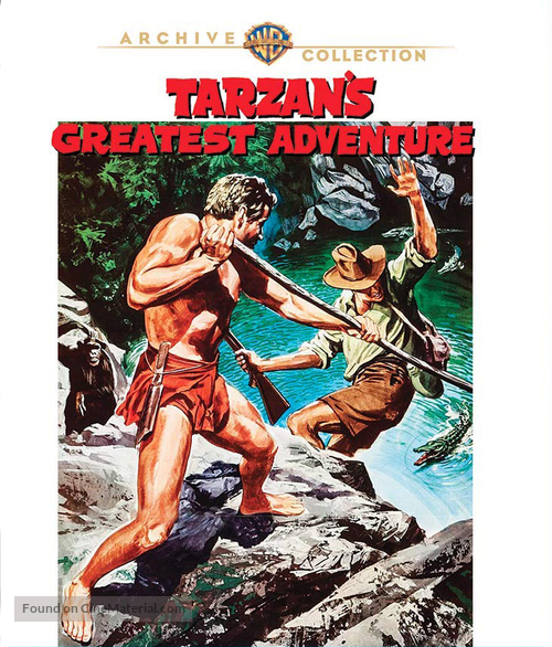 Tarzan&#039;s Greatest Adventure - Blu-Ray movie cover