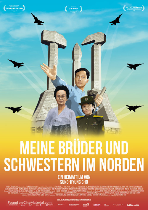 My Brothers and Sisters in the North - German Movie Poster