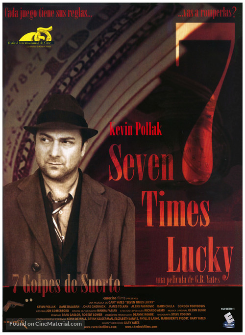 Seven Times Lucky - Spanish Movie Poster