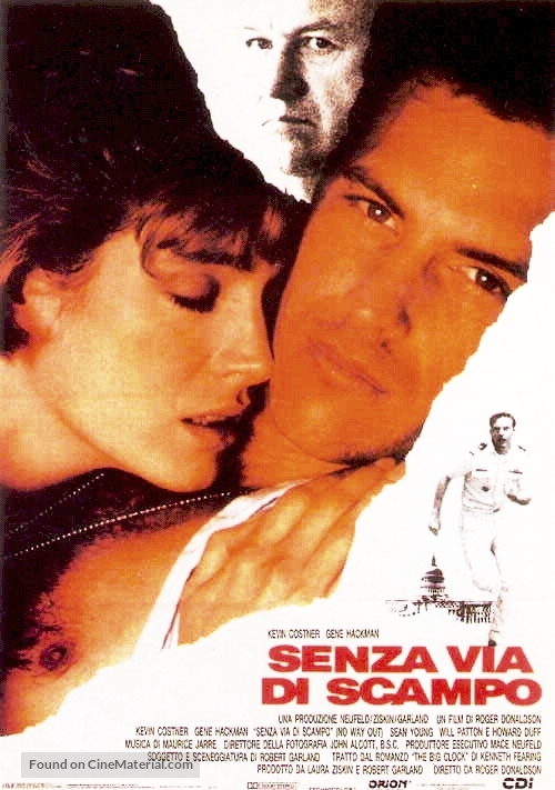 No Way Out - Italian Movie Poster