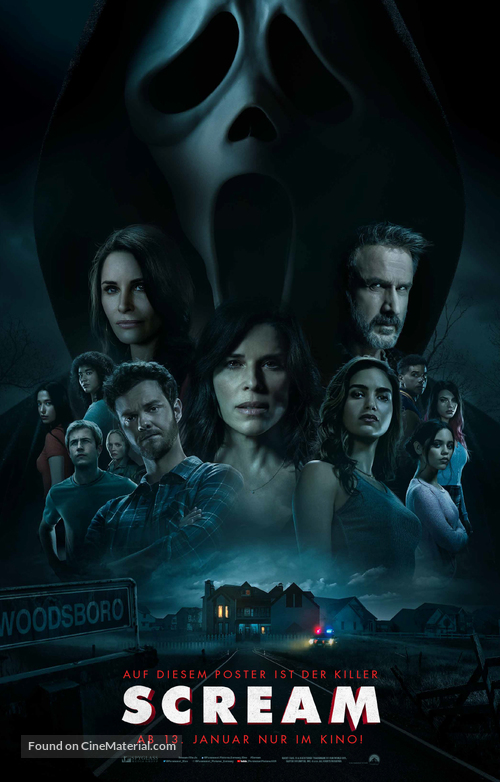 Scream - German Movie Poster