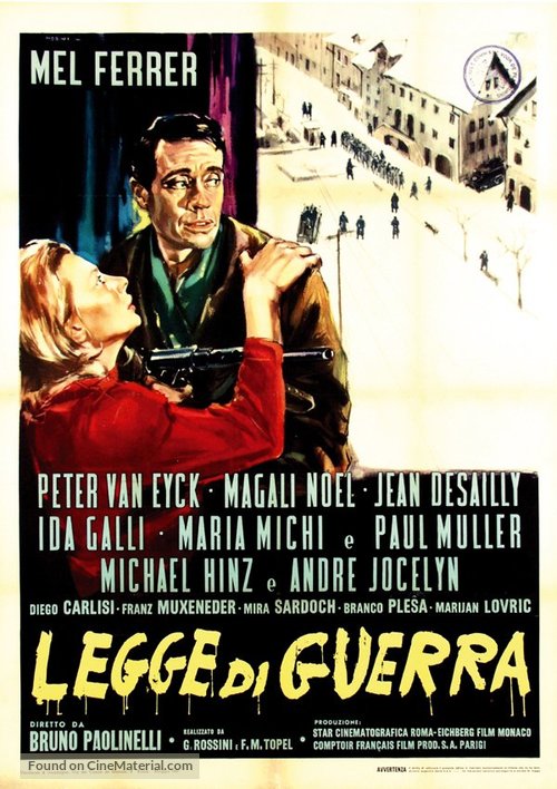 Legge di guerra - Italian Movie Poster
