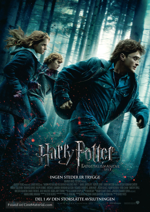 Harry Potter and the Deathly Hallows - Part 1 - Norwegian Movie Poster