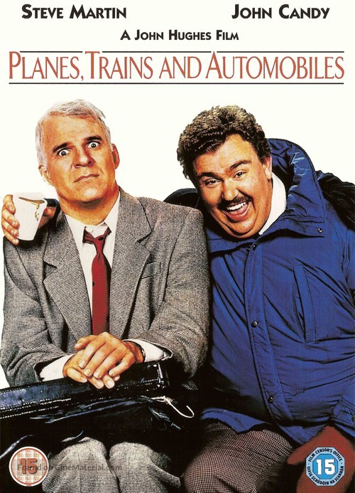 Planes, Trains &amp; Automobiles - British DVD movie cover