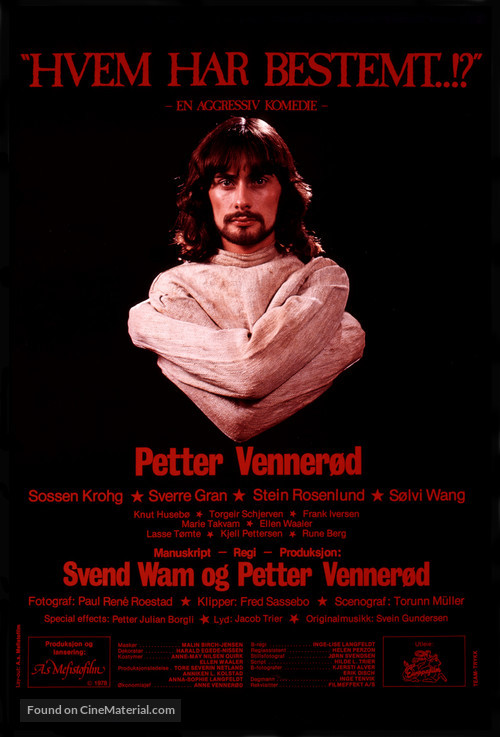 Hvem har bestemt? - Norwegian Movie Poster