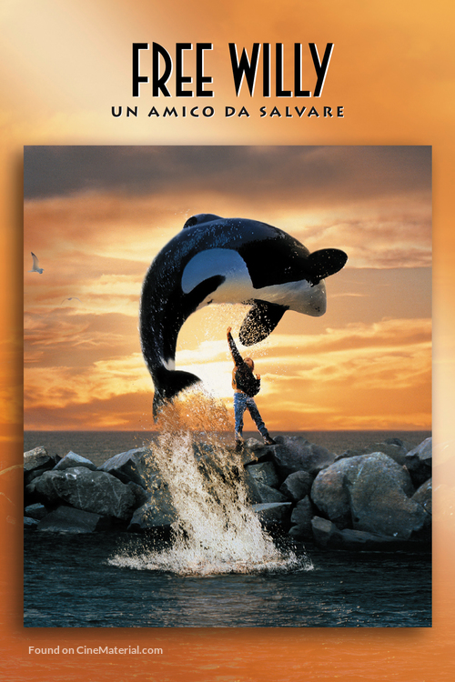 Free Willy - Spanish Movie Cover