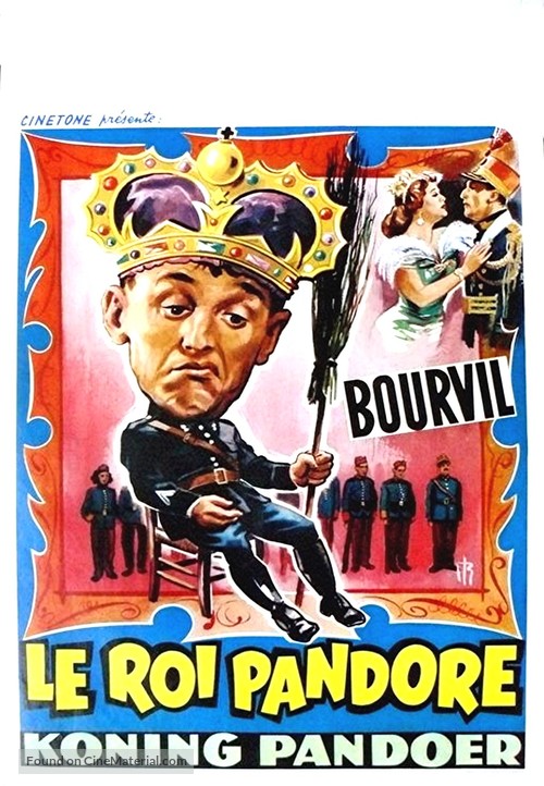 Le roi Pandore - Belgian Movie Poster