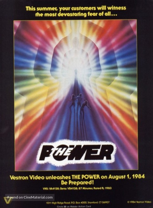 The Power - Video release movie poster