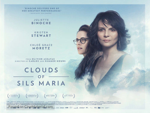 Clouds of Sils Maria - Irish Movie Poster