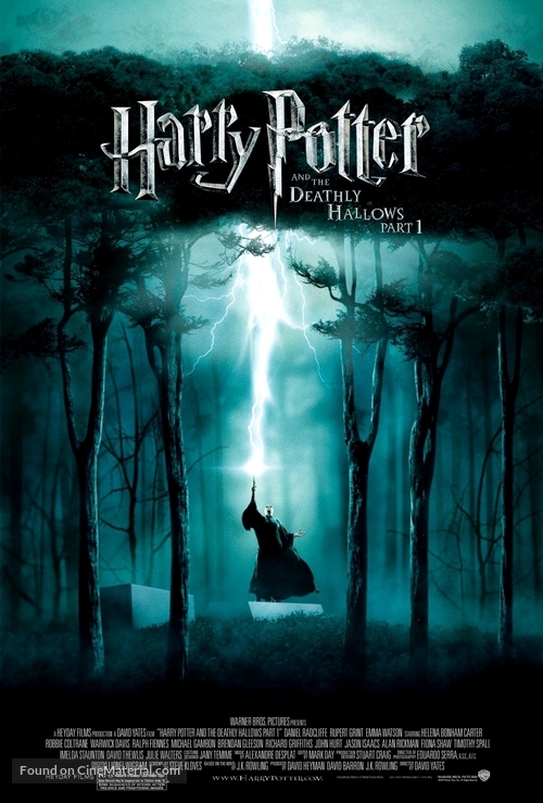 Harry Potter and the Deathly Hallows - Part 1 - British Movie Poster