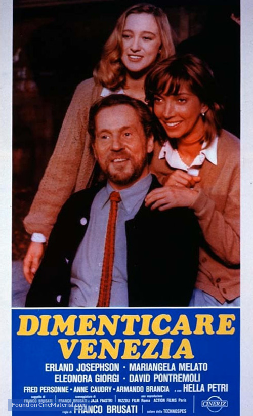 Dimenticare Venezia - Italian Movie Poster